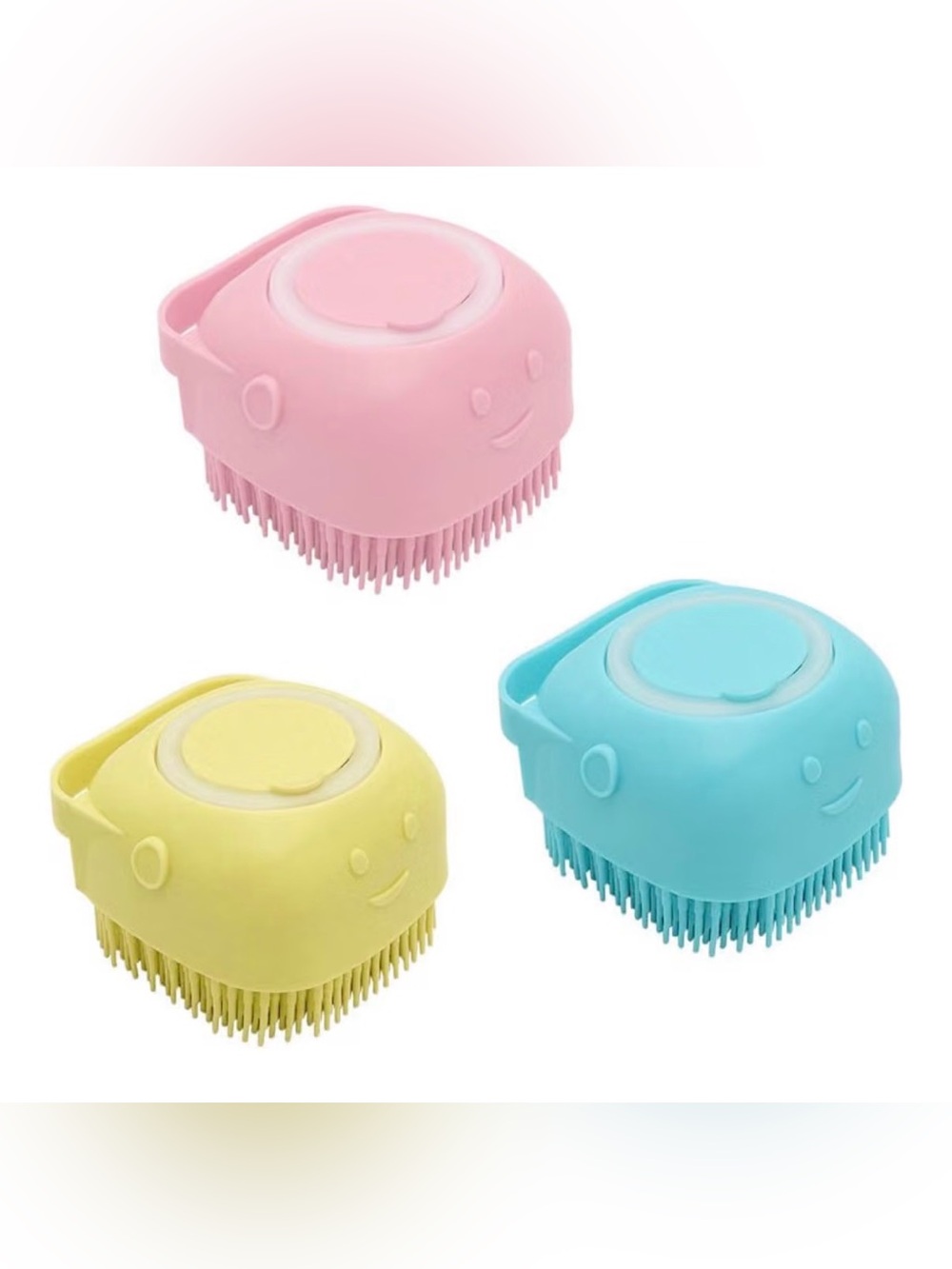 Silicone Adult/Kid or Pet Bath Brush